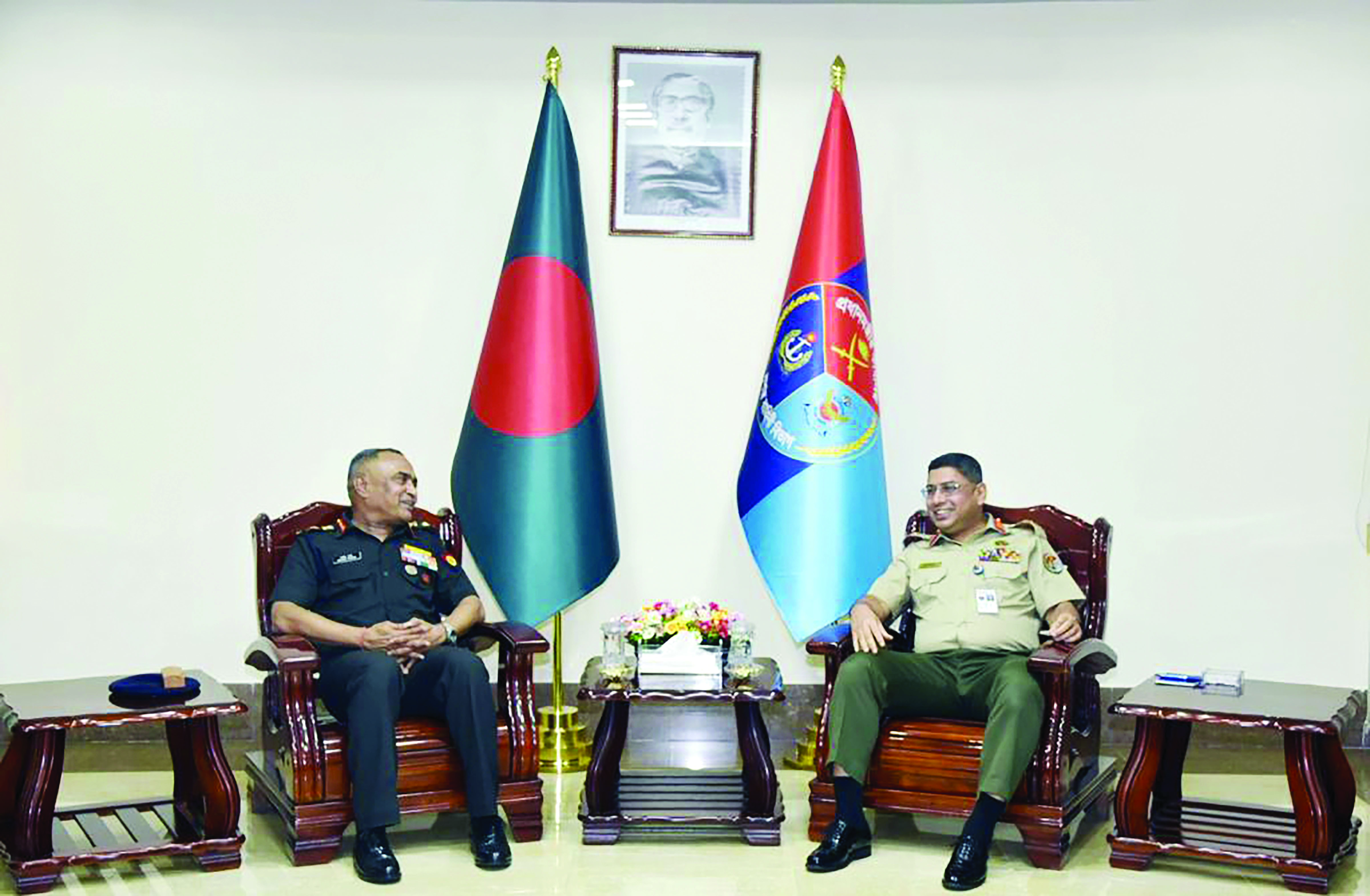 Gen Pande on 2-day visit to B’desh meets his counterpart Gen Pande on 2-day visit to B’desh meets his counterpart
