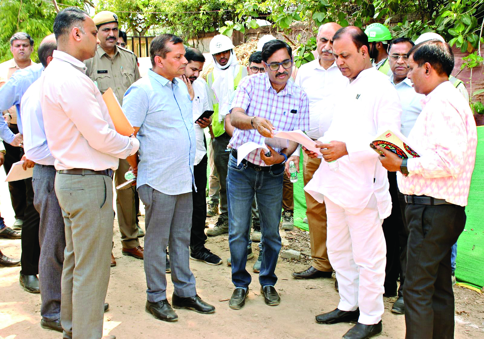 Bharti takes stock of under-construction Chandrawal WTP