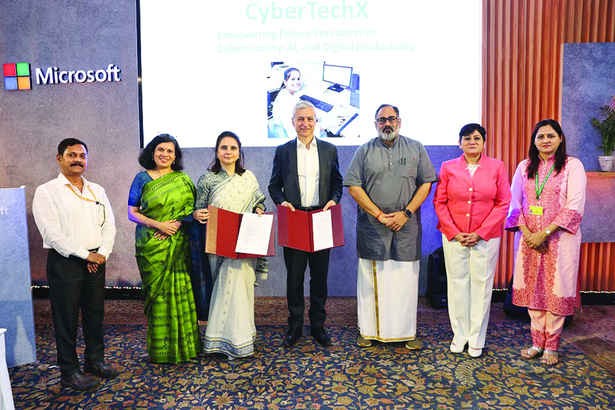 Microsoft teams up with Indian govt to train youth in cyber security Microsoft teams up with Indian govt to train youth in cyber security