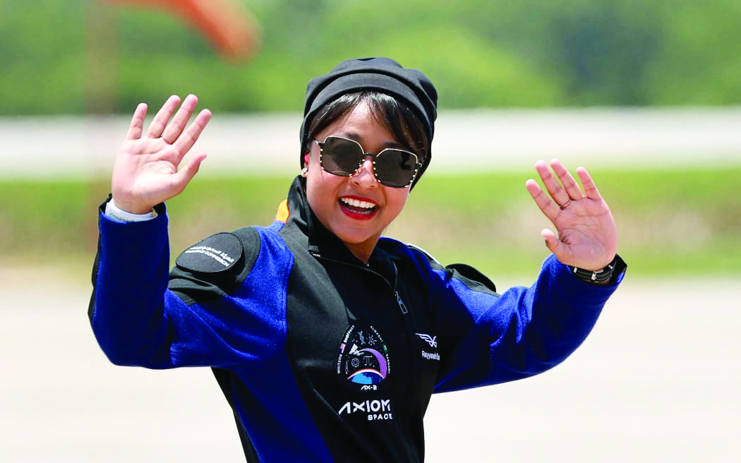 Former University of Otago student becomes first Arab woman to go to space