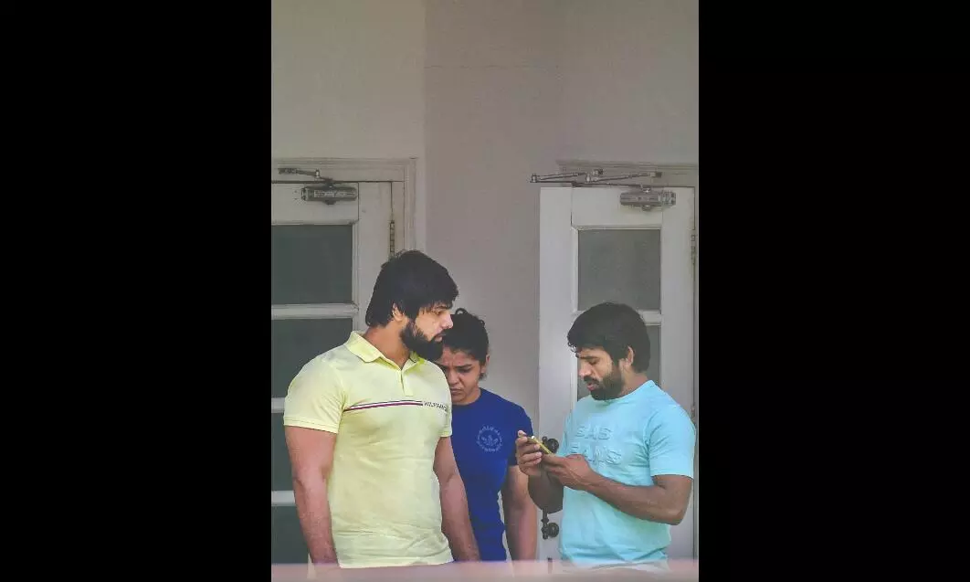 After calling off protest, wrestlers say want to take part in Asian Games trials