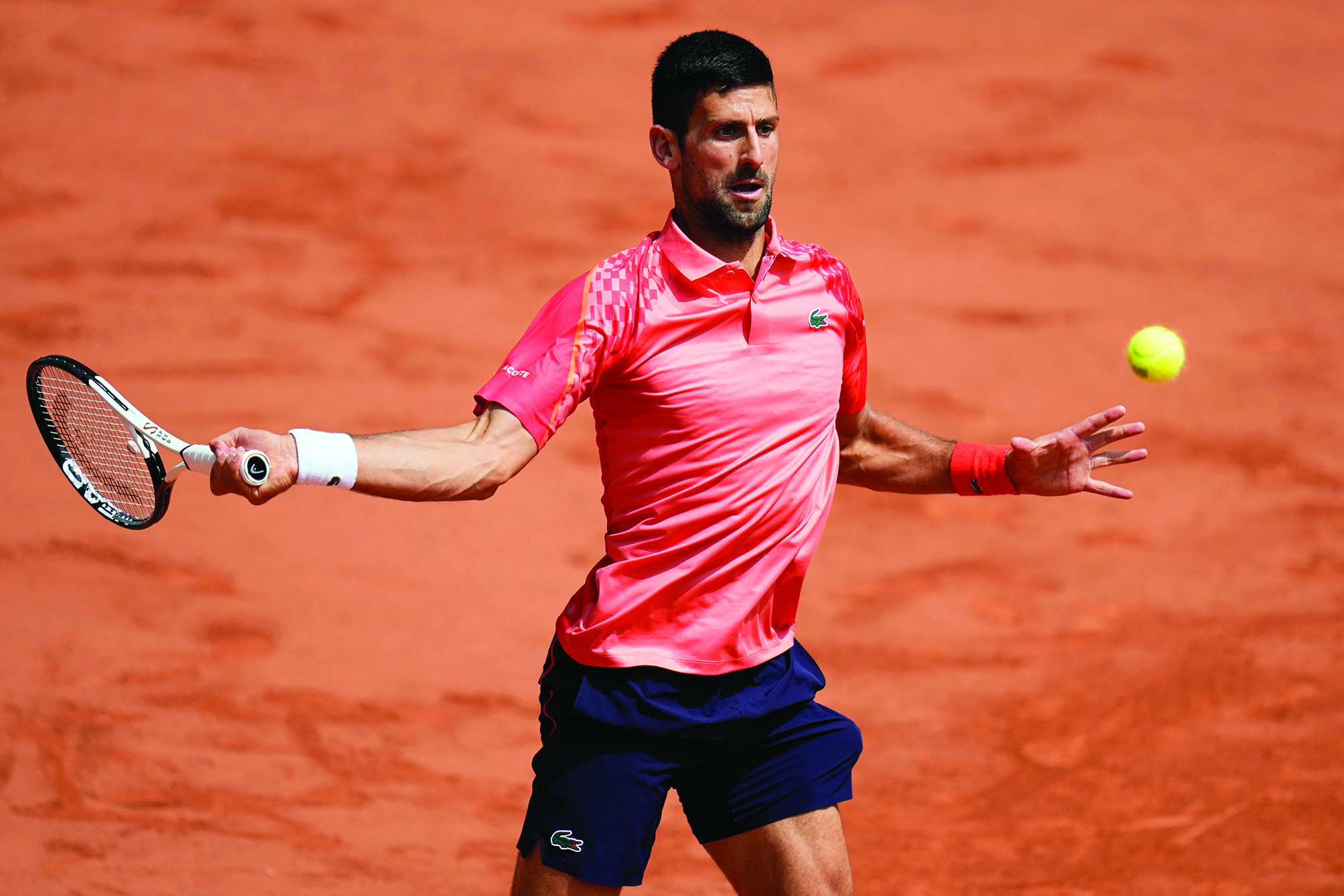 Alcaraz hits stunning shot before cramps; Djokovic wins their French Open semi-final