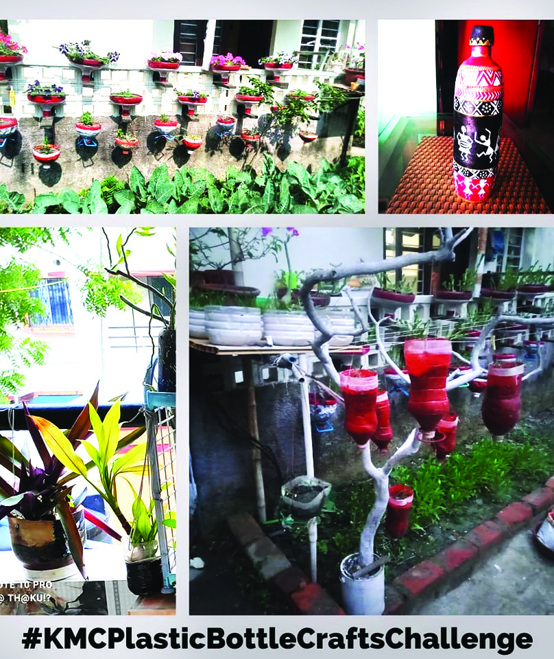 Overwhelming response for ‘Plastic Bottles Crafts Challenge’