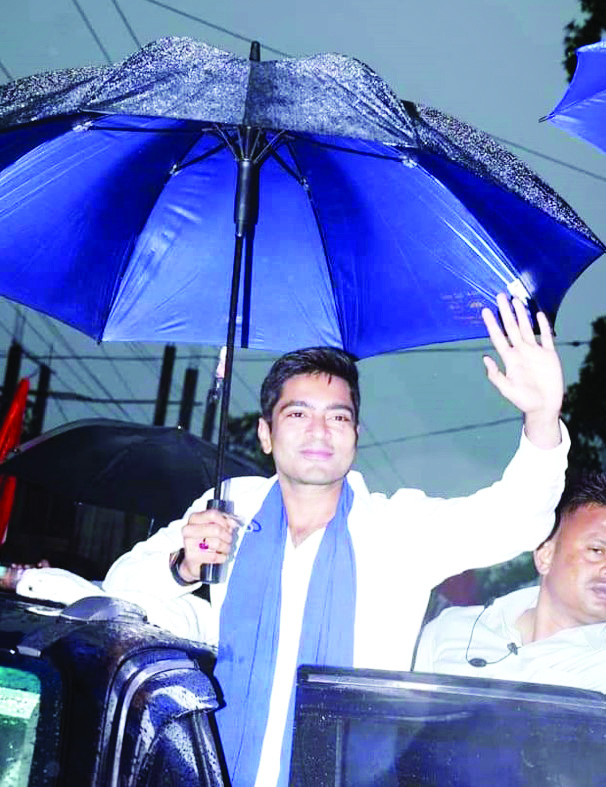 Janasanyog Yatra led by Abhishek covers more than 4,000 kms Janasanyog Yatra led by Abhishek covers more than 4,000 kms