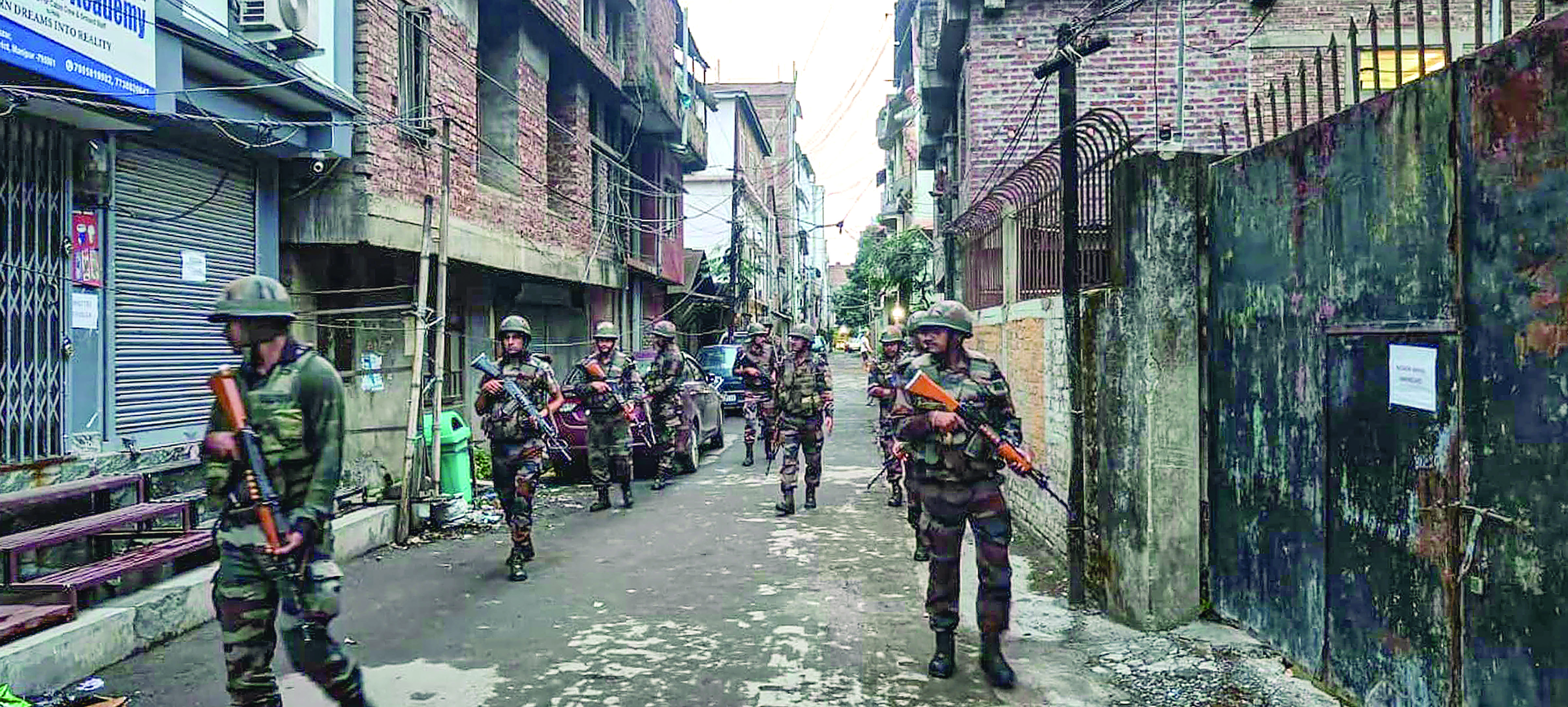 35 weapons, ammo, warlike stores recovered by forces in Manipur