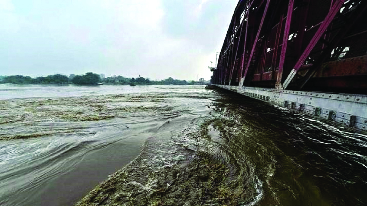 Yamuna shows signs of improvement: Data Yamuna shows signs of improvement: Data