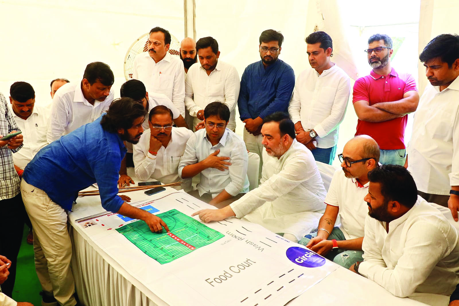 Rai reviews preparations for ‘Maha Rally’ against Centre’s ordinance Rai reviews preparations for ‘Maha Rally’ against Centre’s ordinance