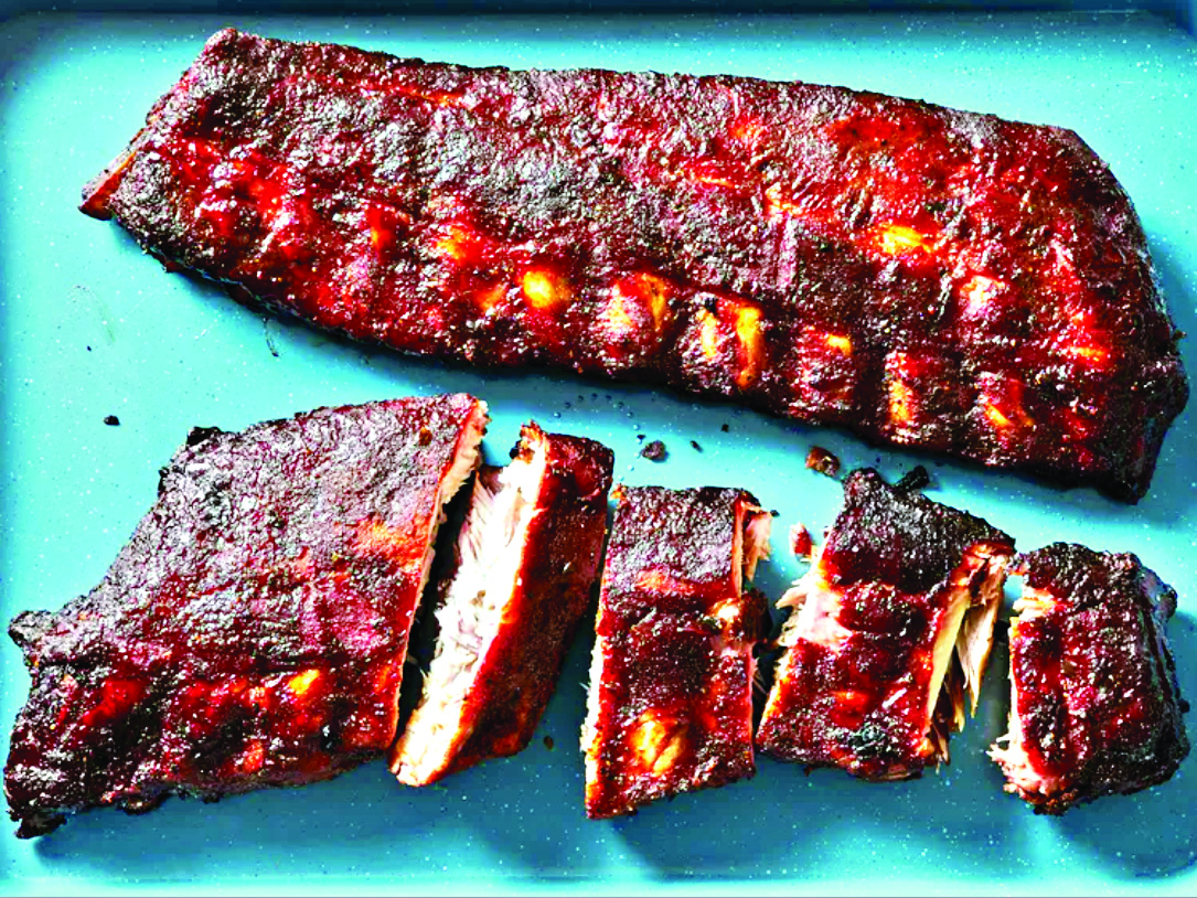 Sweet Smoked Pork Ribs