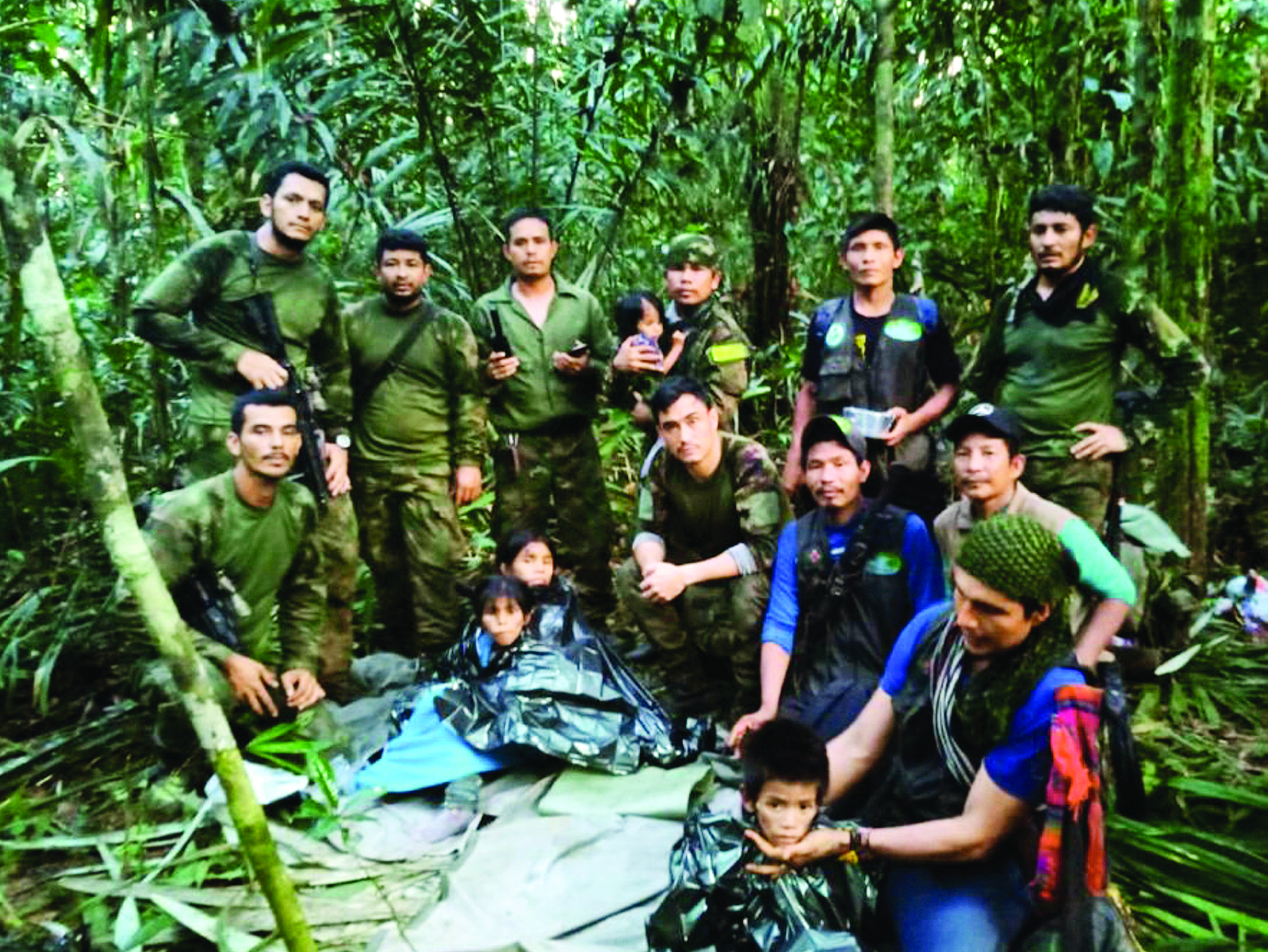4 children who survived 40 days in jungle after plane crash, reach Bagota 4 children who survived 40 days in jungle after plane crash, reach Bagota