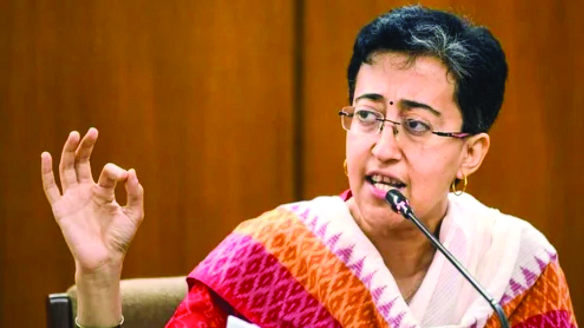 School of excellence created platform for students to explore artistic abilities: Atishi School of excellence created platform for students to explore artistic abilities: Atishi