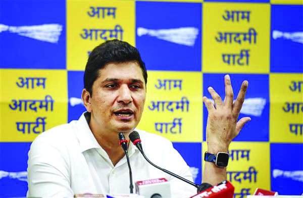 ‘Strange’ that L-G takes credit for Yamuna’s improvement but shuns accountability: Min ‘Strange’ that L-G takes credit for Yamuna’s improvement but shuns accountability: Min