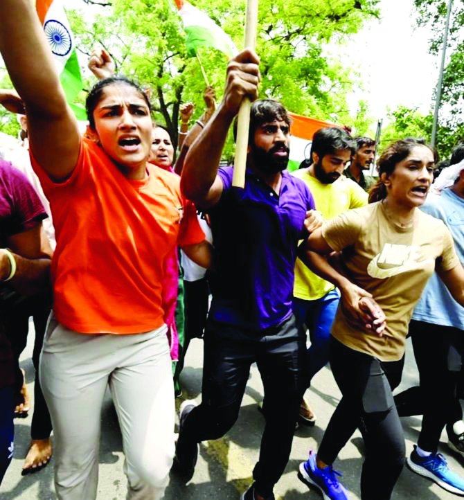 Women wrestlers must get justice, not deception: Congress Women wrestlers must get justice, not deception: Congress