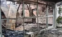 Imphal: Security forces clash with mob, houses set on fire