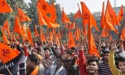 Indore police lathi-charge Bajrang Dal workers, arrest 11 of them over protest