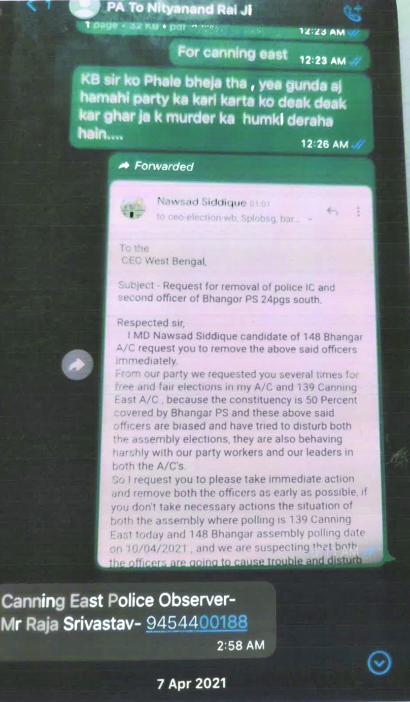 ‘BJP influenced ECI to promote ISF during last Assembly polls’