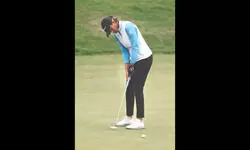 Golf: Aditi shoots 72, remains in hunt for another top-10 finish