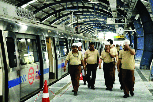 Aerocity-Tughlakabad Silver Line corridor to have longest platform: DMRC Aerocity-Tughlakabad Silver Line corridor to have longest platform: DMRC