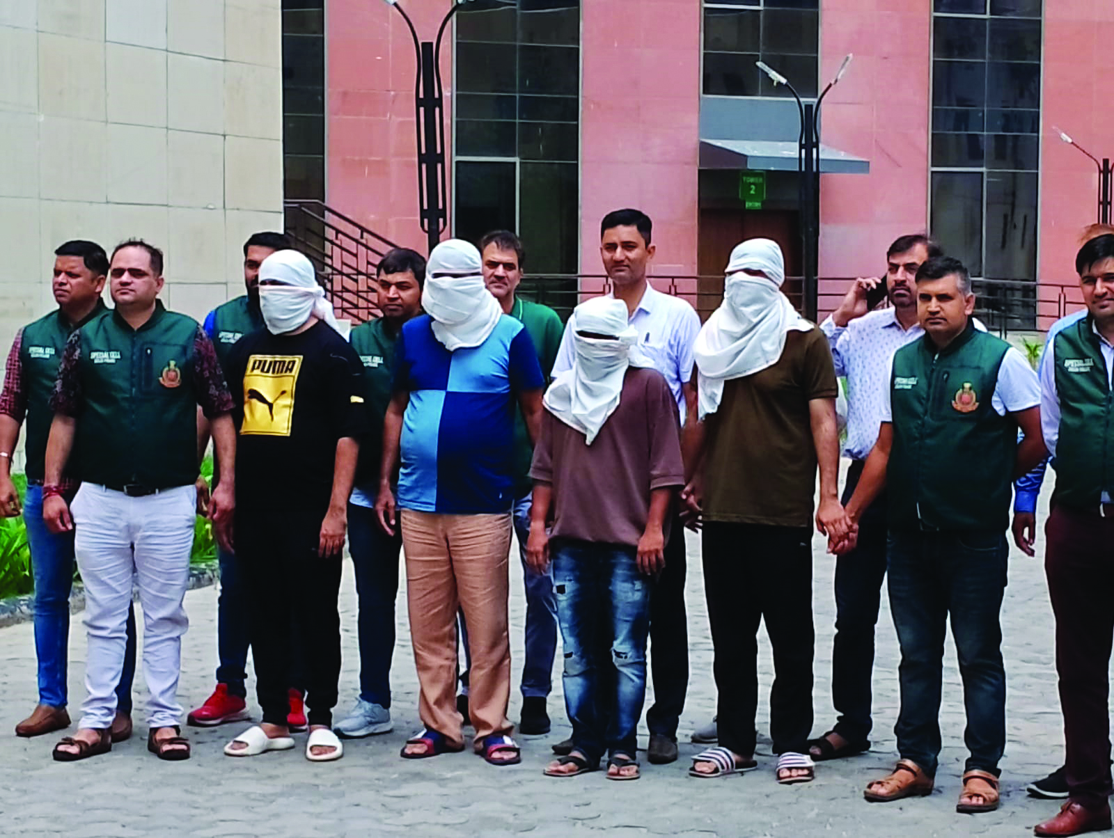 In joint operation: 4 men arrested for cheating US citizens of $20 million via fake call centres In joint operation: 4 men arrested for cheating US citizens of $20 million via fake call centres