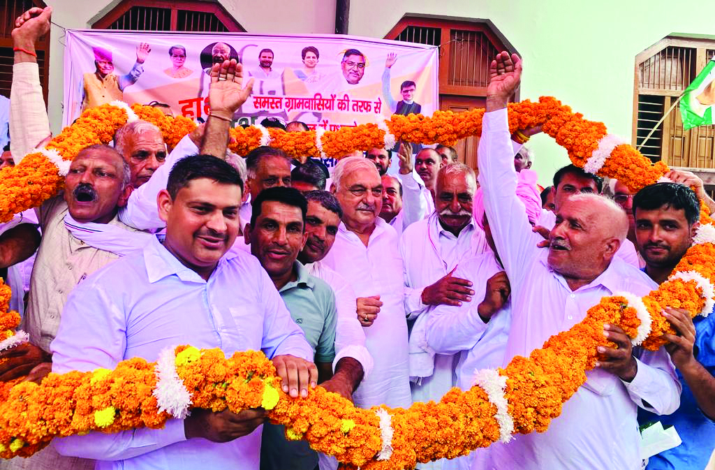 ‘Congress wave all over Haryana’