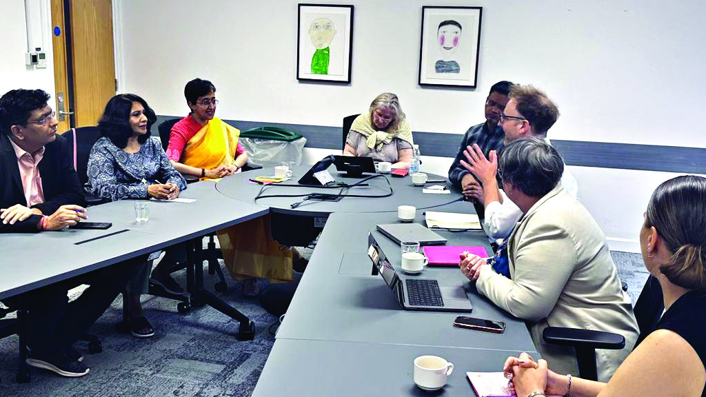 Education Min Atishi explores partnership with UCL to transform MCD schools into world-class institutions