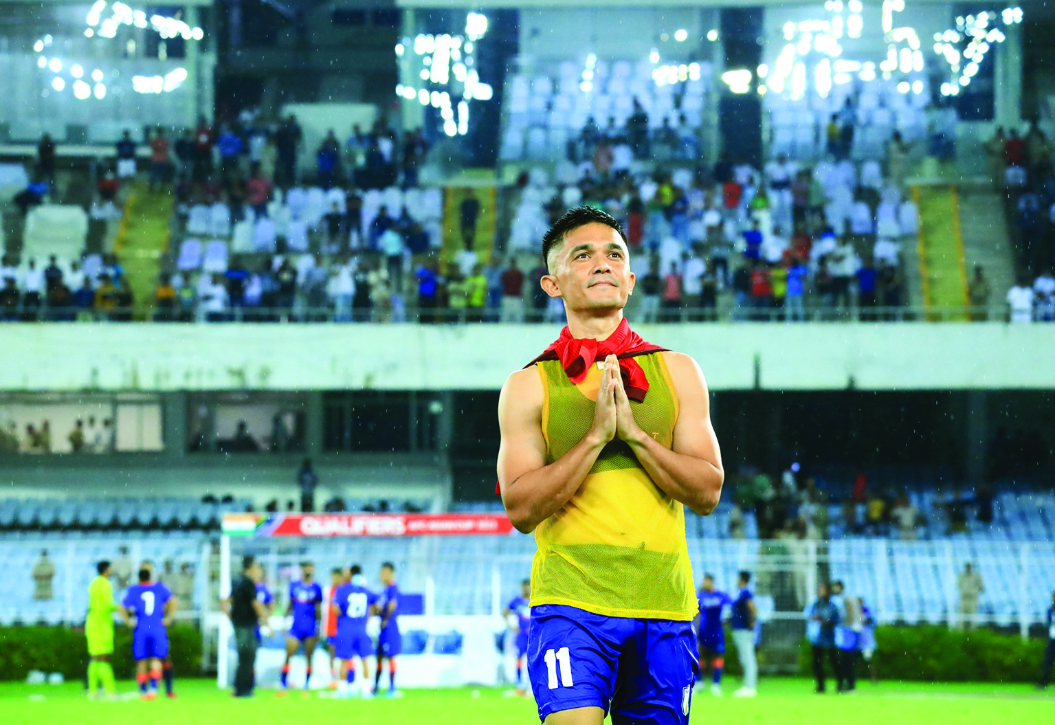 Tongue lashing from coach at half time pepped us: Chhetri