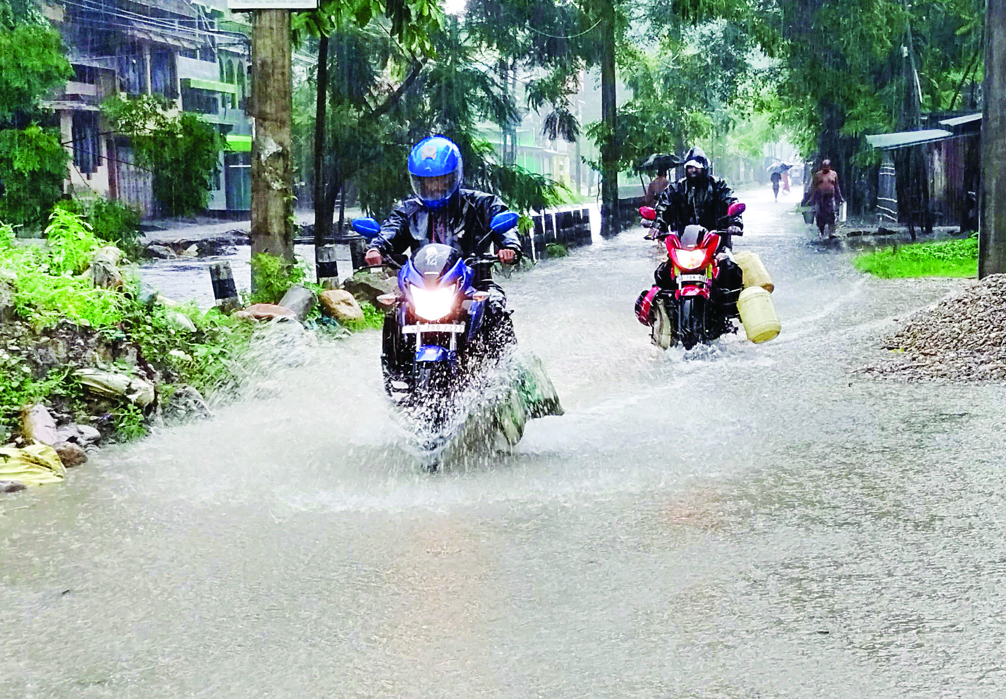Rain inundates Alipurduar, municipality uses 8 pumps to drain water