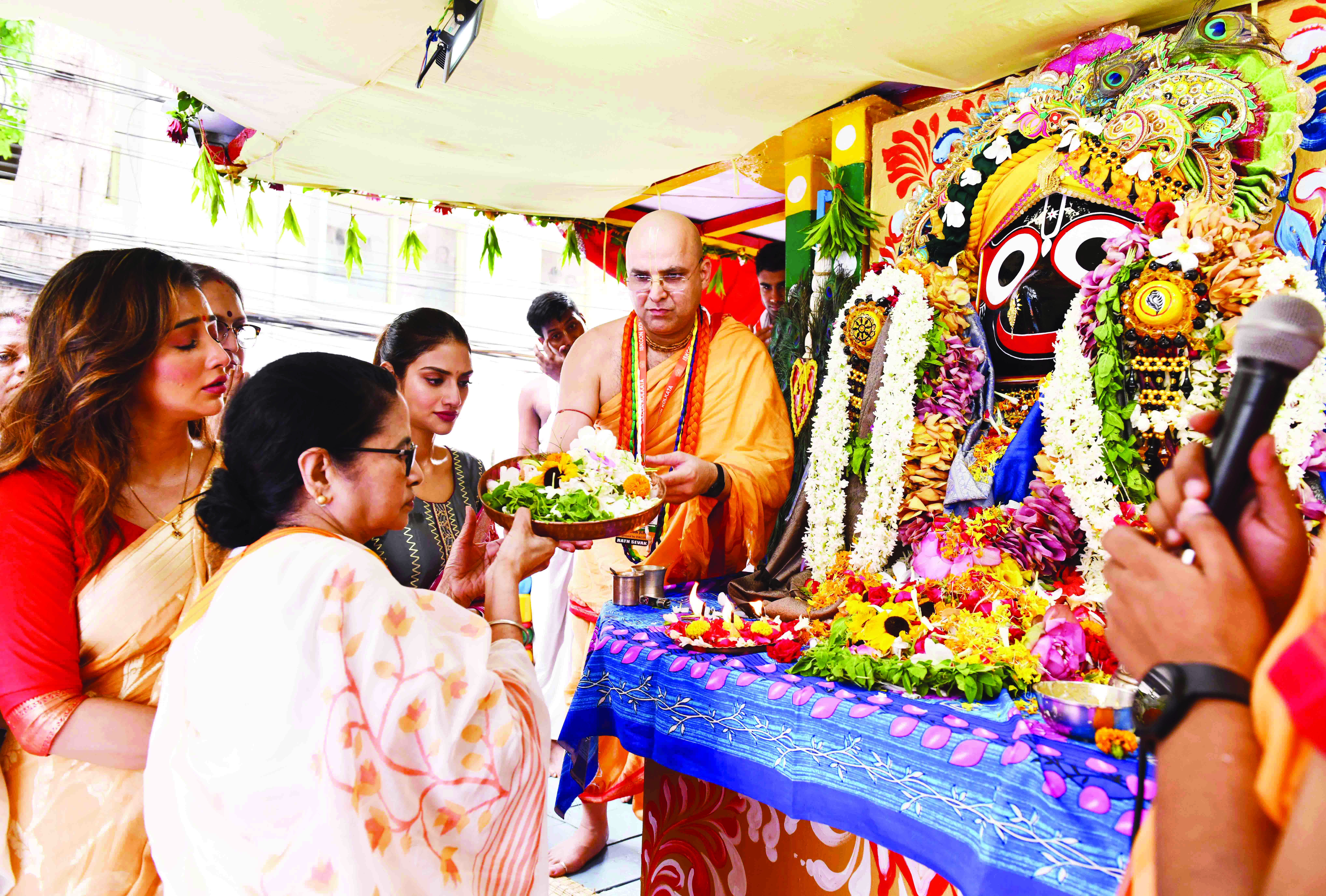 Mamata hopes to hold the Rath Yatra festival at Jagannath Temple in Digha next year Mamata hopes to hold the Rath Yatra festival at Jagannath Temple in Digha next year