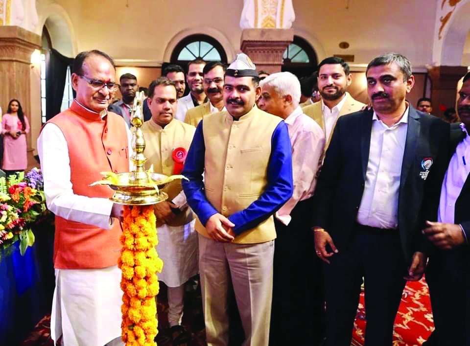 MP CM inaugurates blind cricketers’ conclave