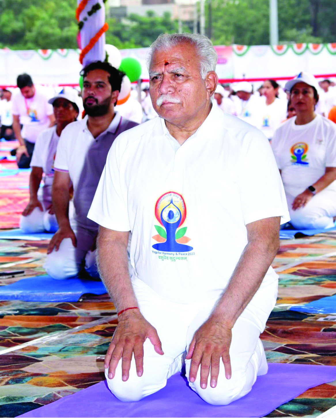 Yoga a medium of stress-free life: Khattar