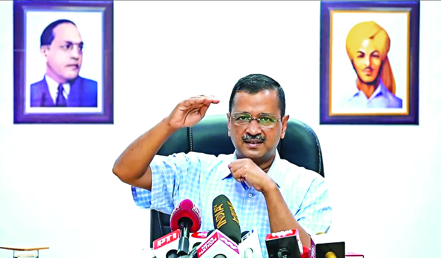 Can’t understand L-G’s reluctance to admit Delhi law and order needs urgent improvement: CM Kejriwal