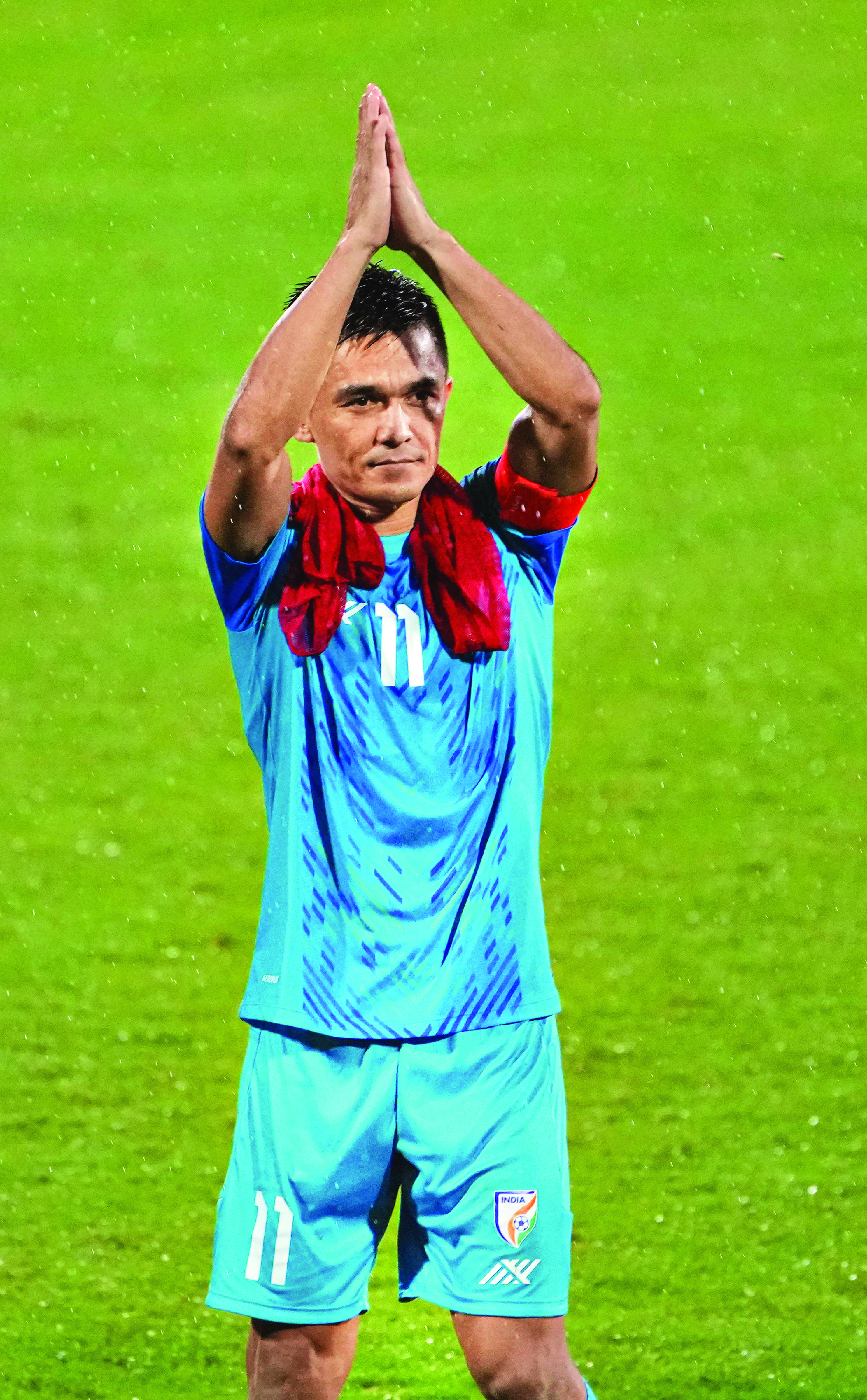 Chhetri hat-trick powers India to 4-0 win over Pakistan