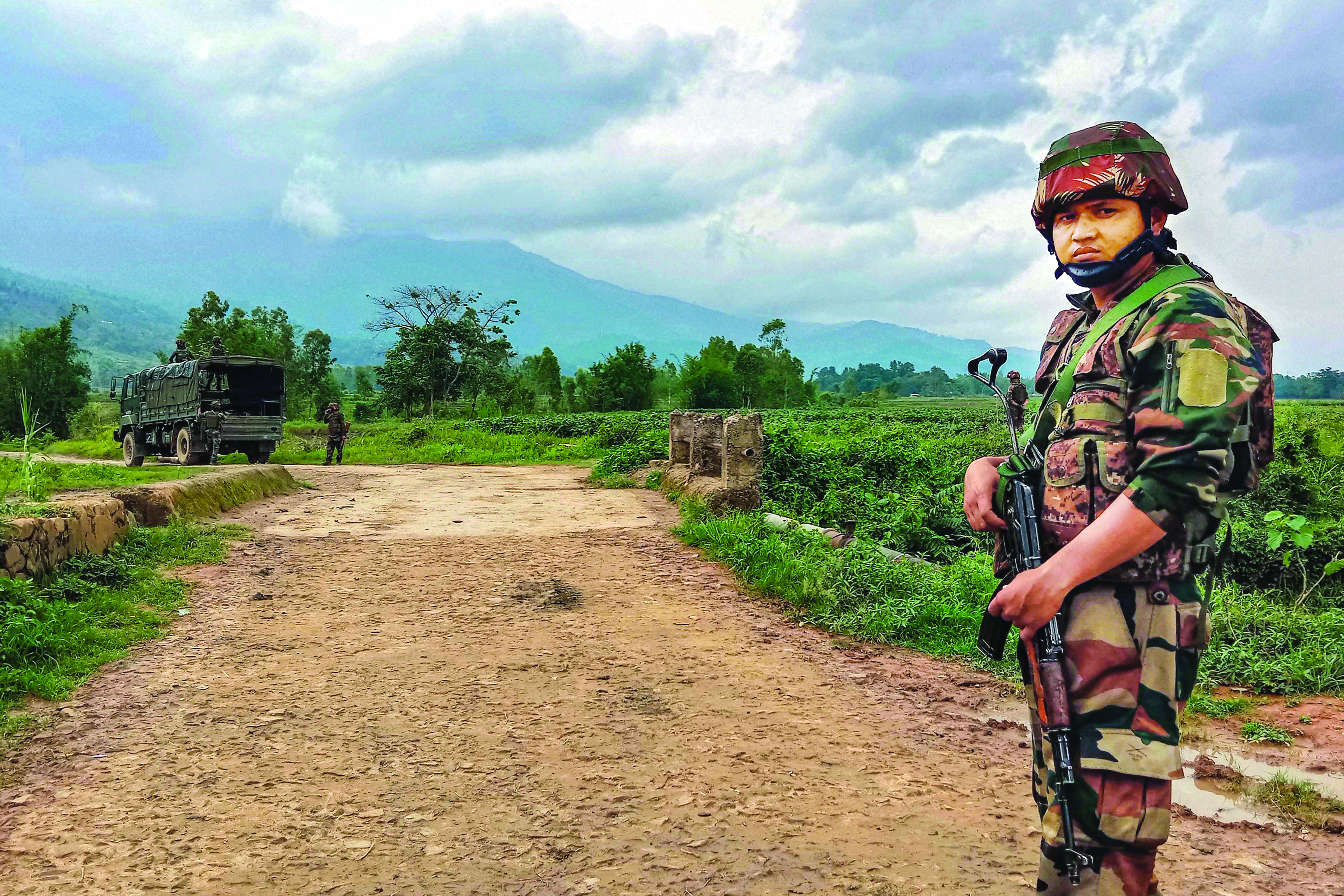 Army stops group of men firing at villages in Manipur