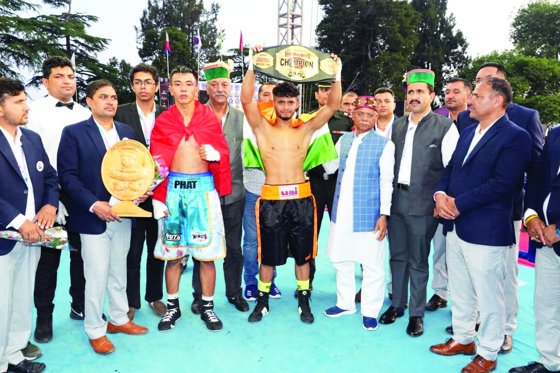 HP Governor launches International Pro-Boxing Tournament in Shimla