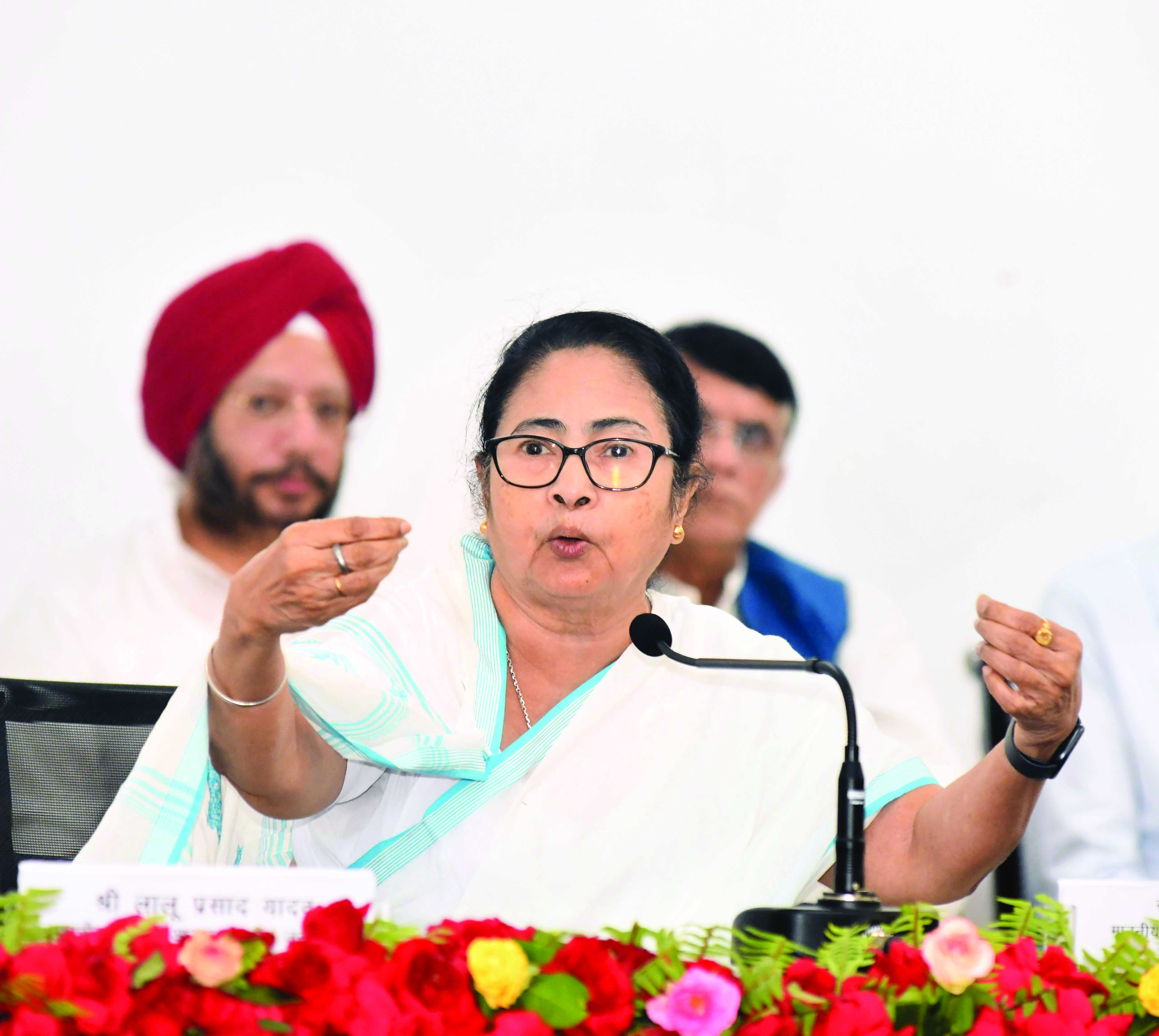 This is a fight to save India, Oppn united to oust BJP, says Mamata This is a fight to save India, Oppn united to oust BJP, says Mamata