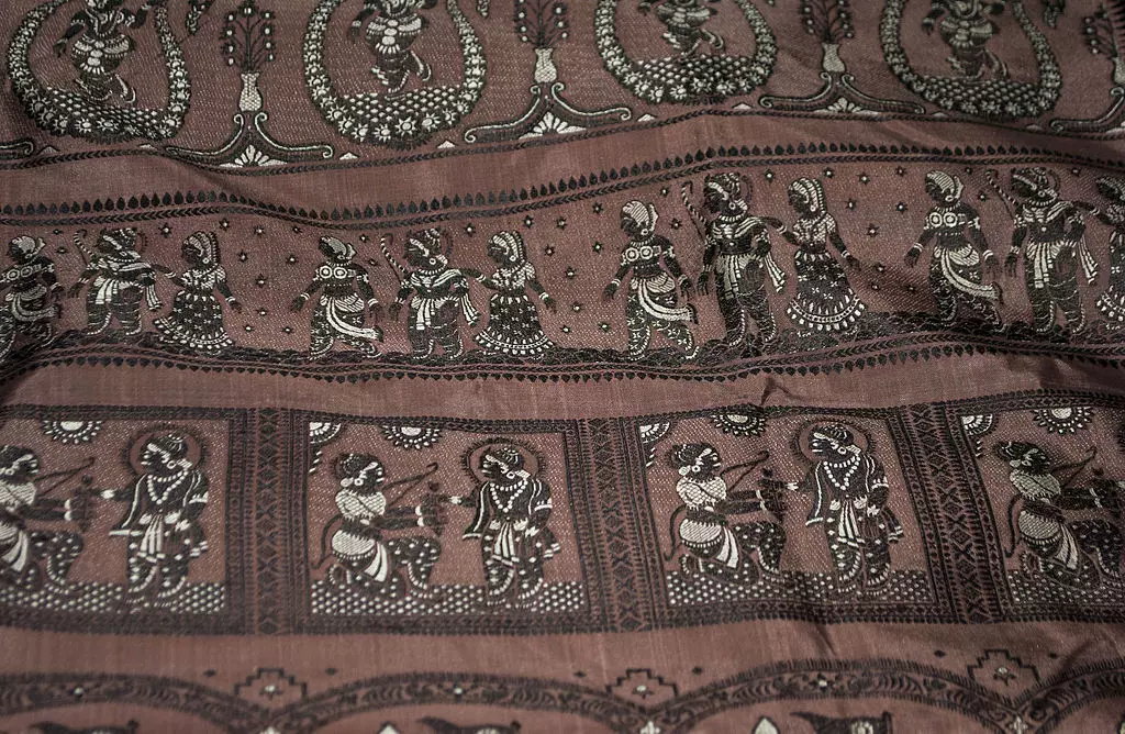 Elegant sarees of Bishnupur