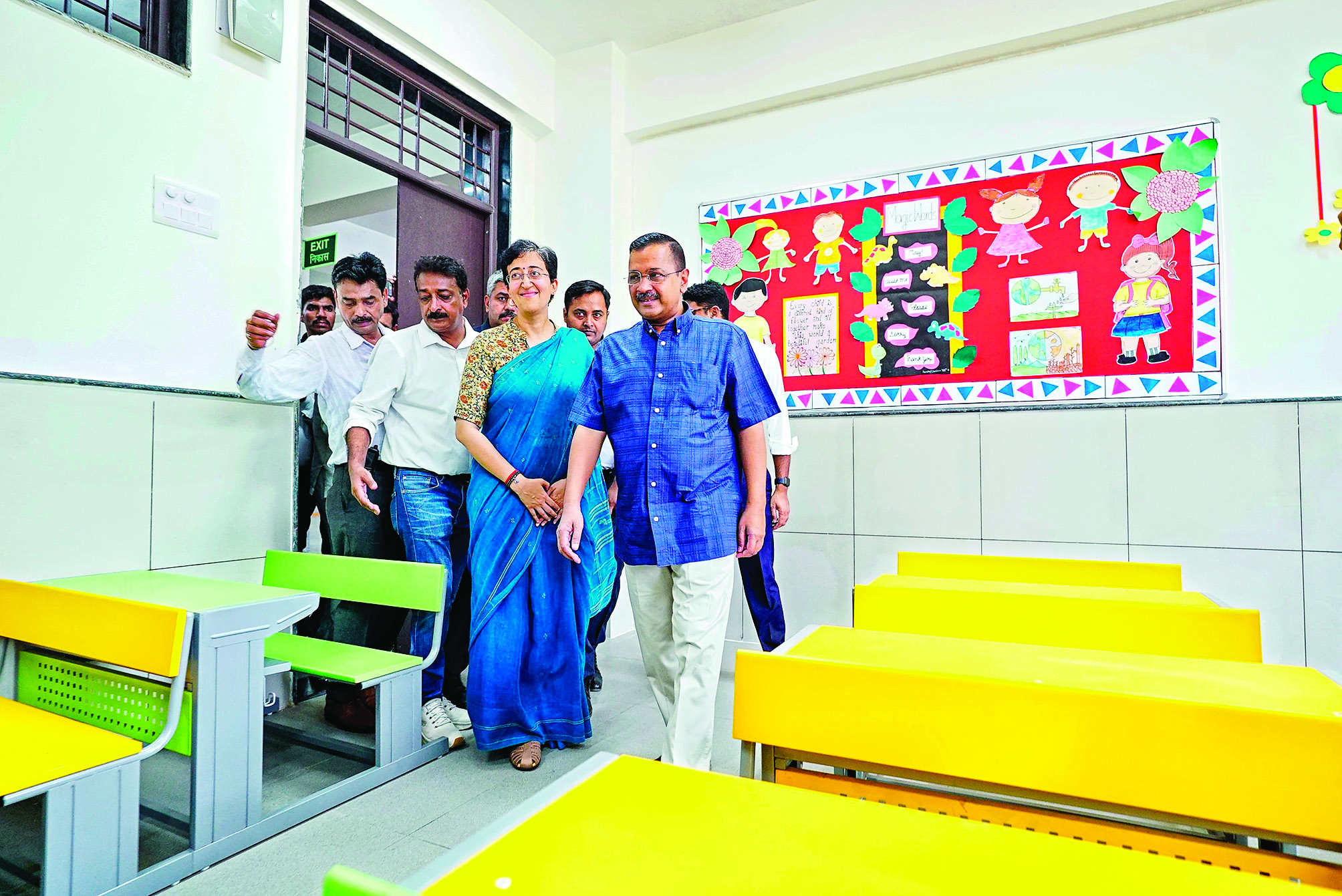 Transforming edu system: CM inaugurates Sarvodaya Co-ed school in Libaspur Transforming edu system: CM inaugurates Sarvodaya Co-ed school in Libaspur