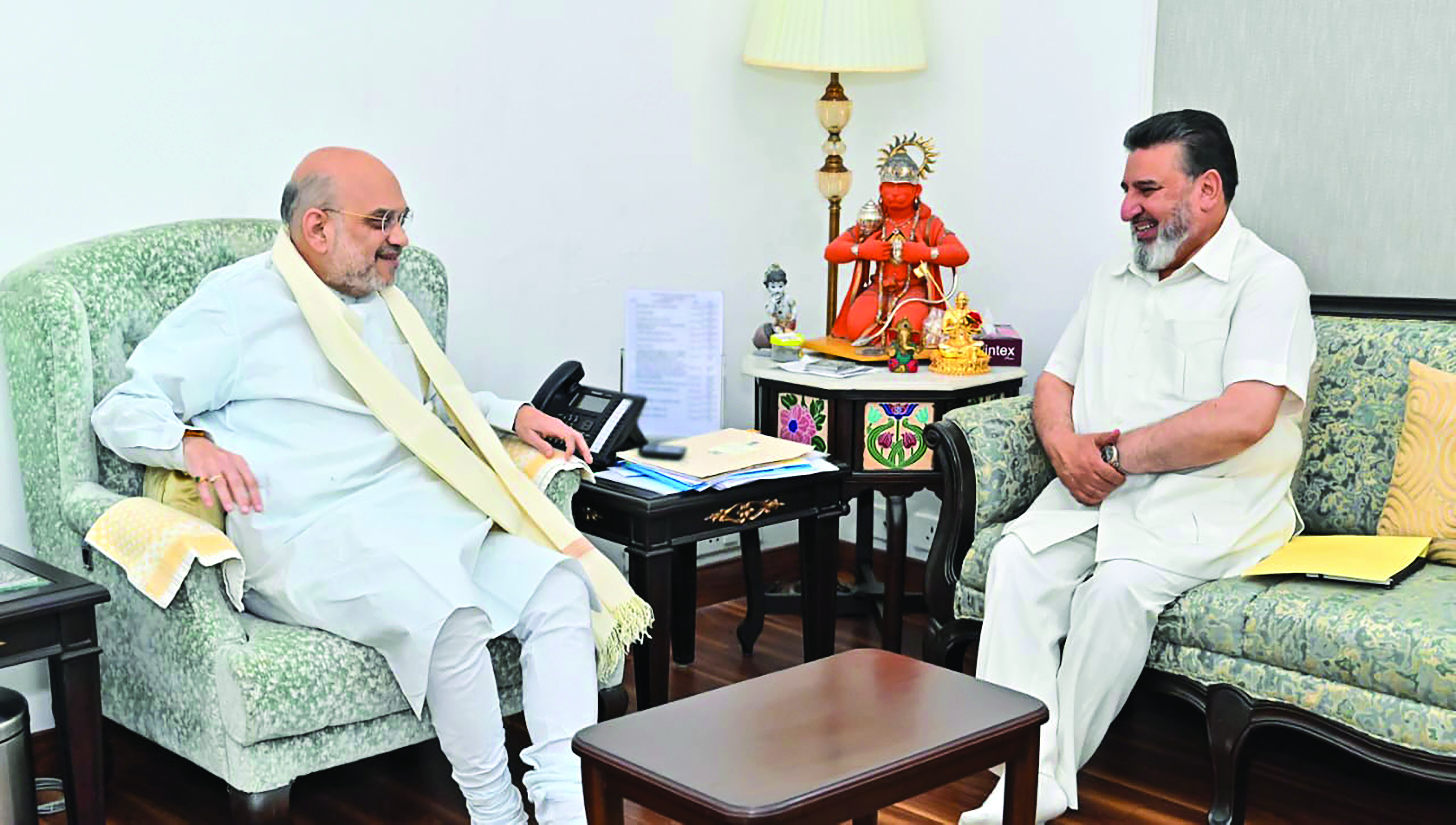 Apni Party chief urges Amit Shah to hold   Assembly polls in J&K