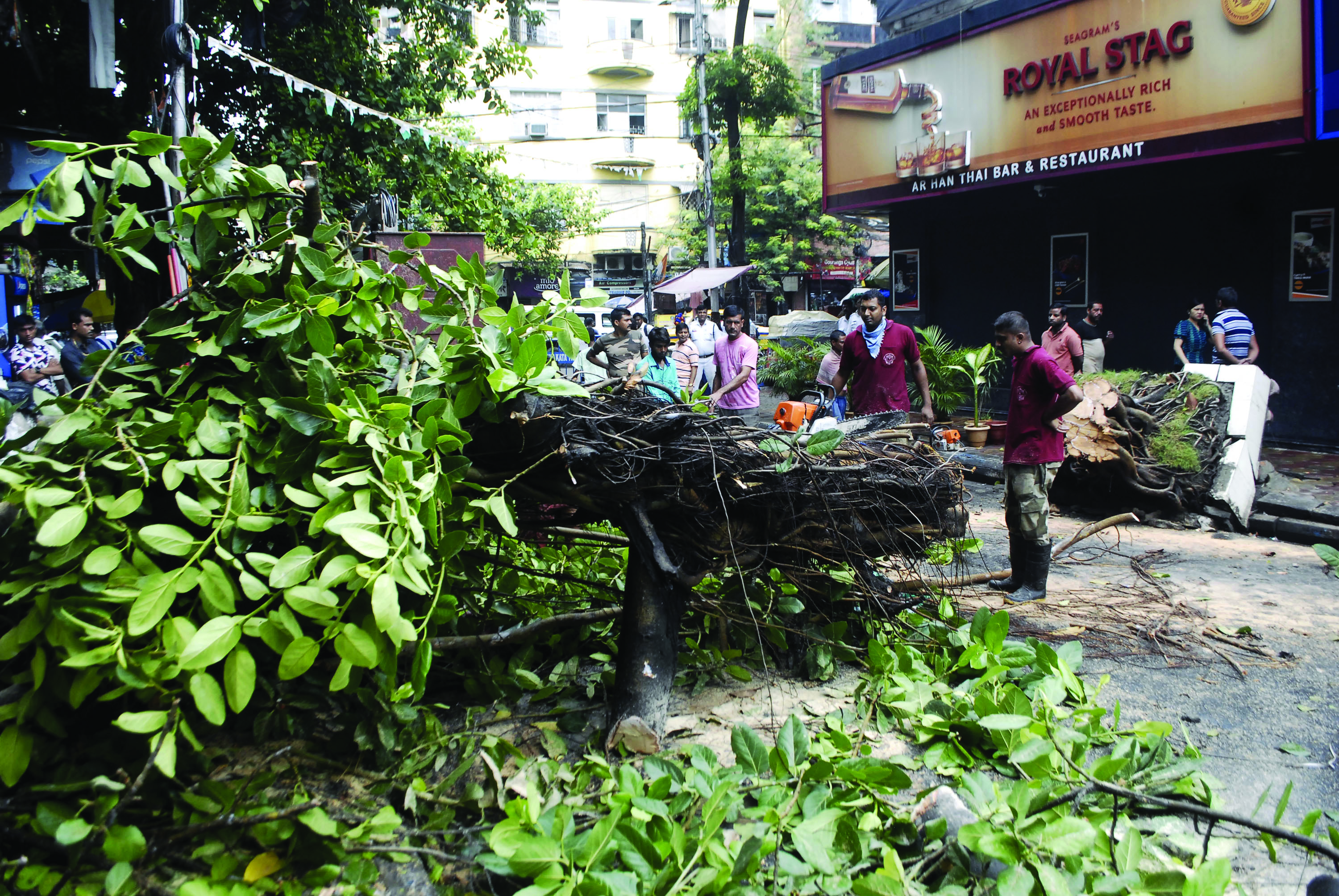 Waterlogging and traffic snarls in several areas as heavy rains lash Kolkata