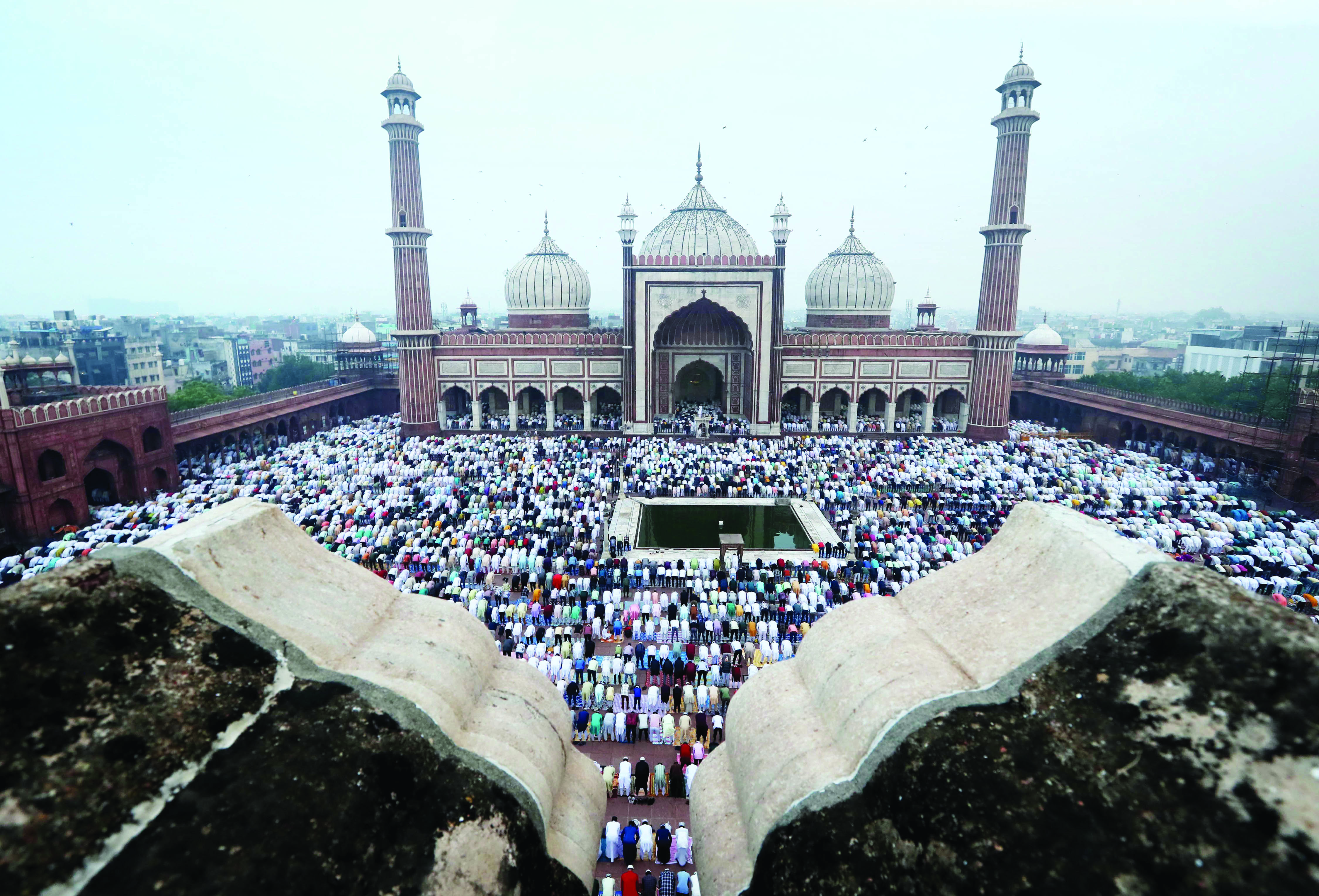 Eid celebrated across Delhi with fervour Eid celebrated across Delhi with fervour
