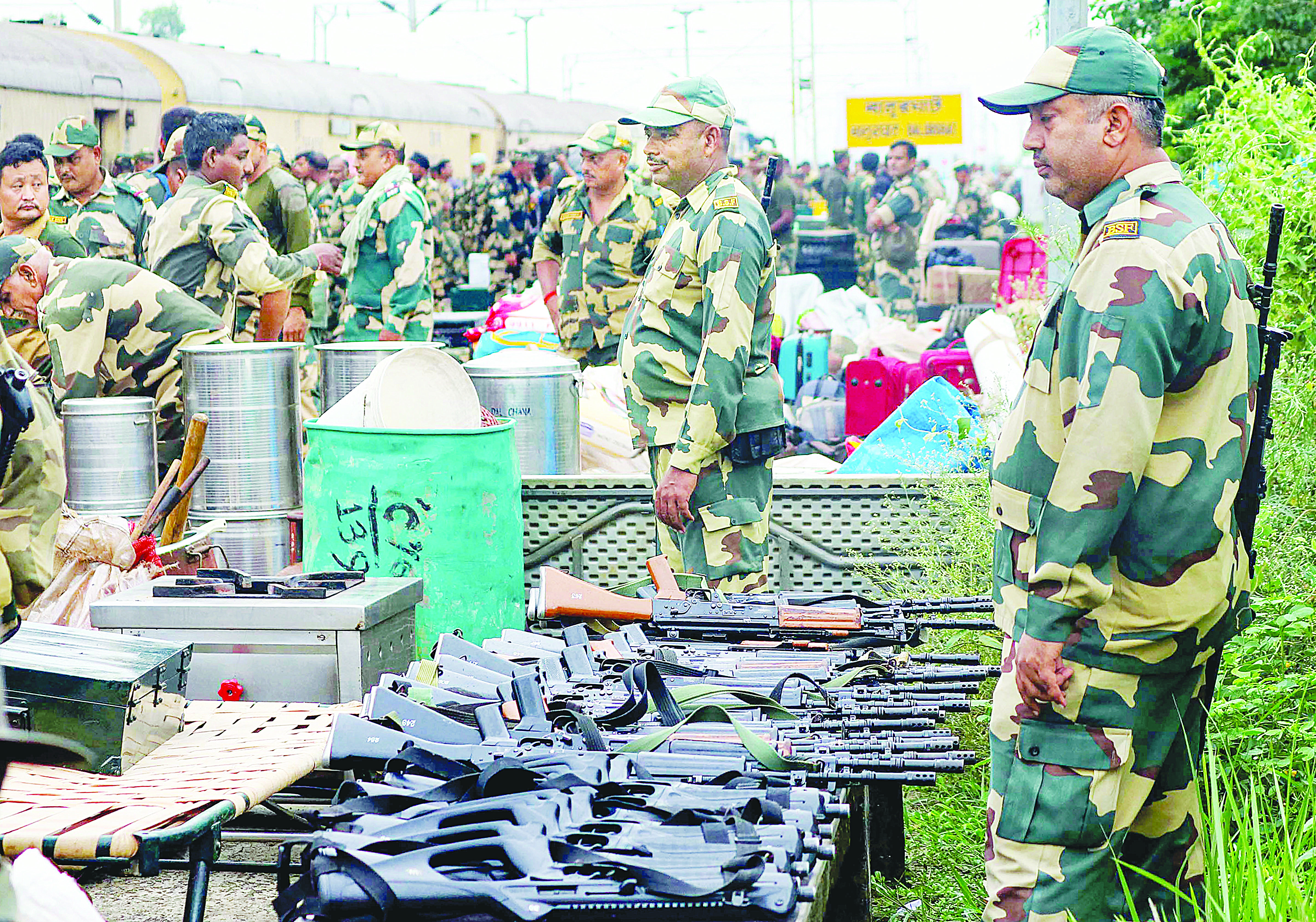 6 companies of Central forces arrive at South Dinajpur