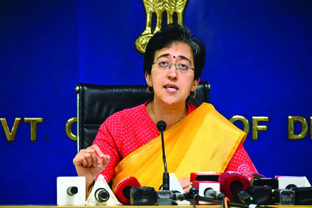 Minister Atishi now holds 12 portfolios Minister Atishi now holds 12 portfolios