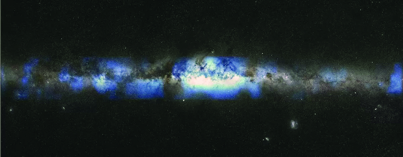 First ever view of the Milky Way seen through the lens of neutrino particles