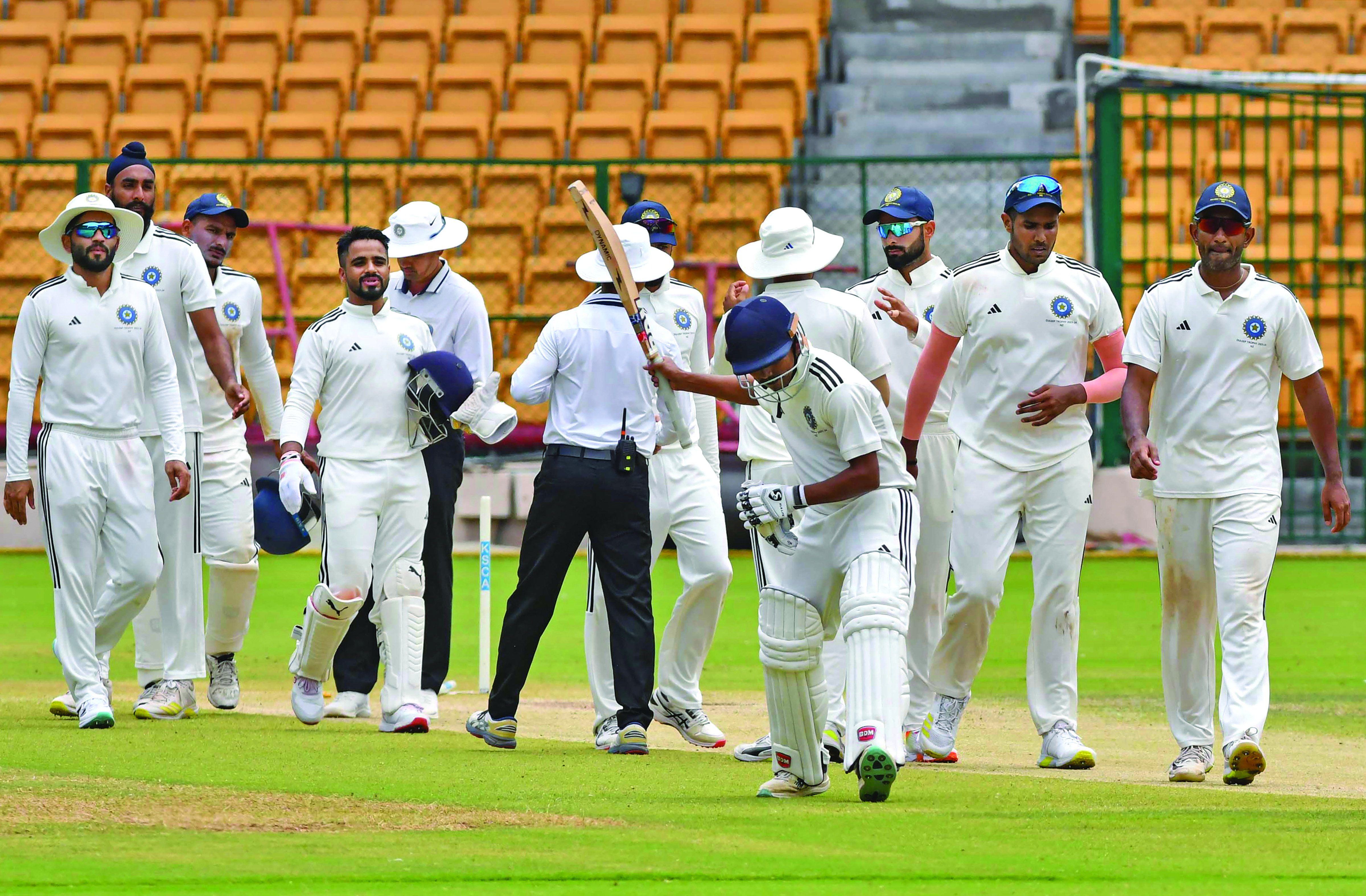 Duleep Trophy: North Zone thrash North   East by 511 runs, storm into semifinals