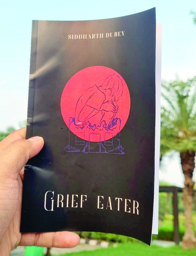 ‘Grief Eater’, a metaphoric expression to process and overcome sorrow, says the author ‘Grief Eater’, a metaphoric expression to process and overcome sorrow, says the author