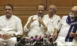 Ajit Pawar, Chhagan Bhujbal meet Devendra Fadnavis to discuss allocation of portfolios Ajit Pawar, Chhagan Bhujbal meet Devendra Fadnavis to discuss allocation of portfolios