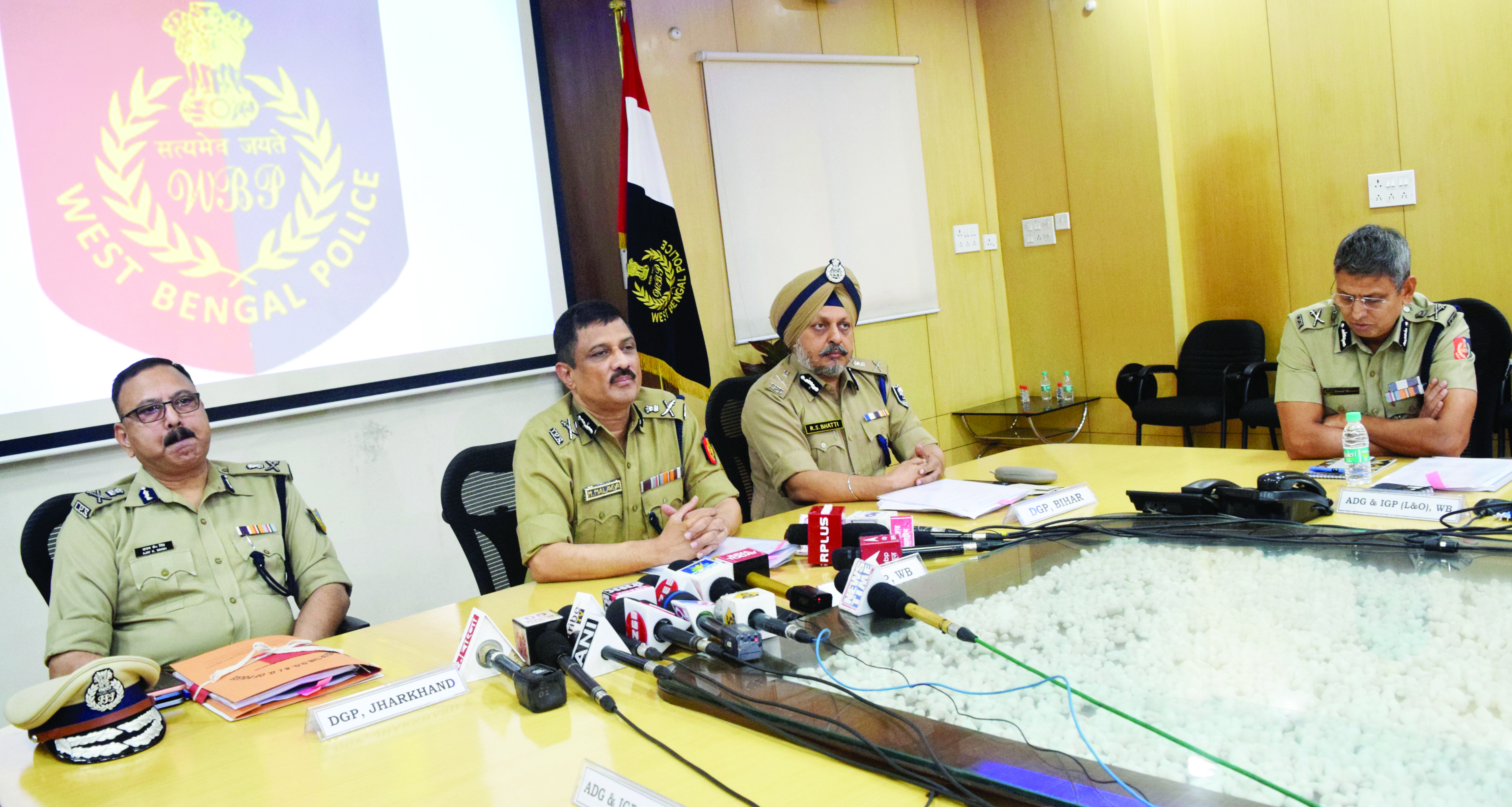 Law & order situation in Bengal under control: DG Law & order situation in Bengal under control: DG