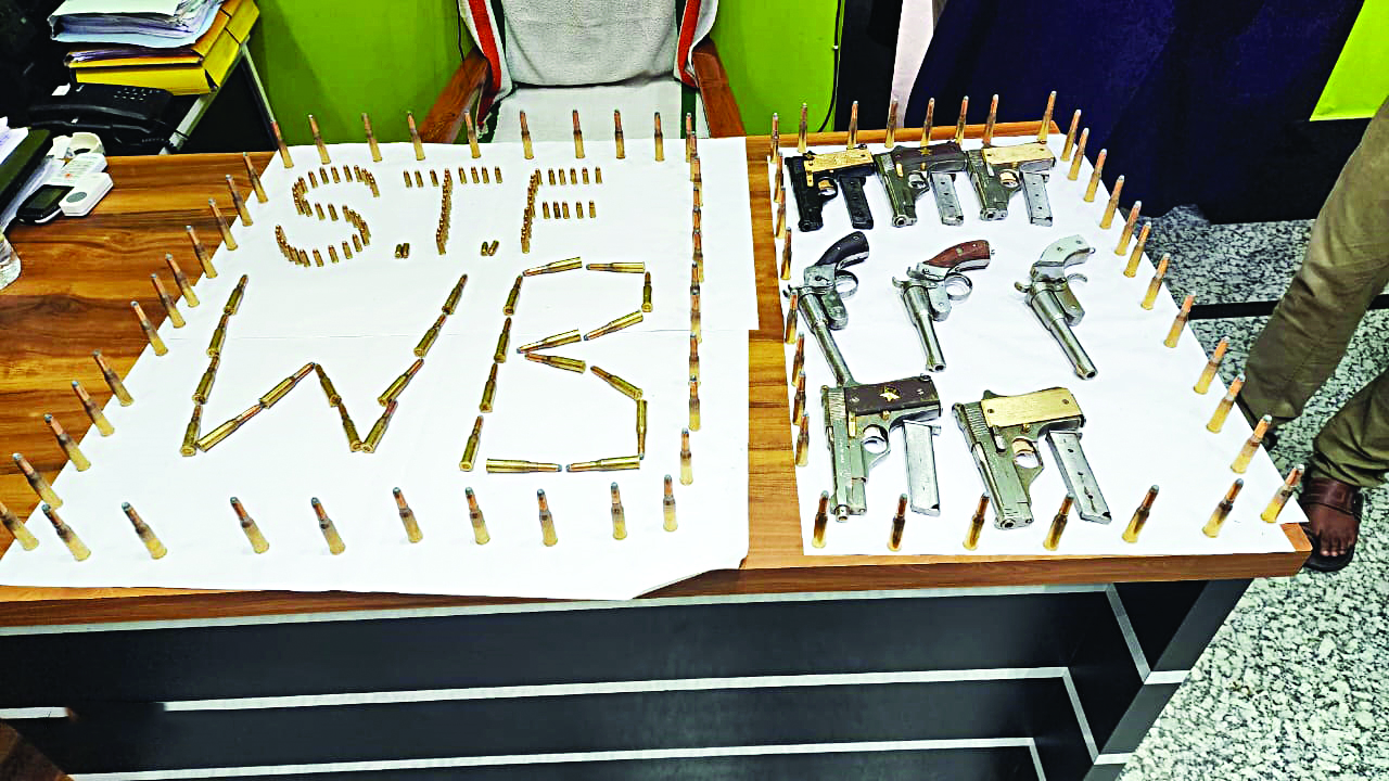 STF recovers huge arms cache, one arrested