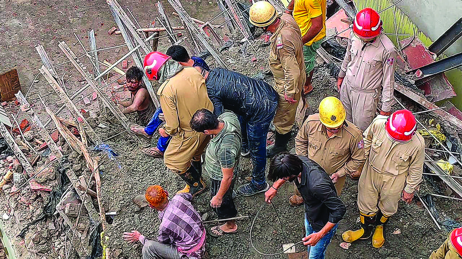 Building collapse in South Delhi: Case of negligence registered