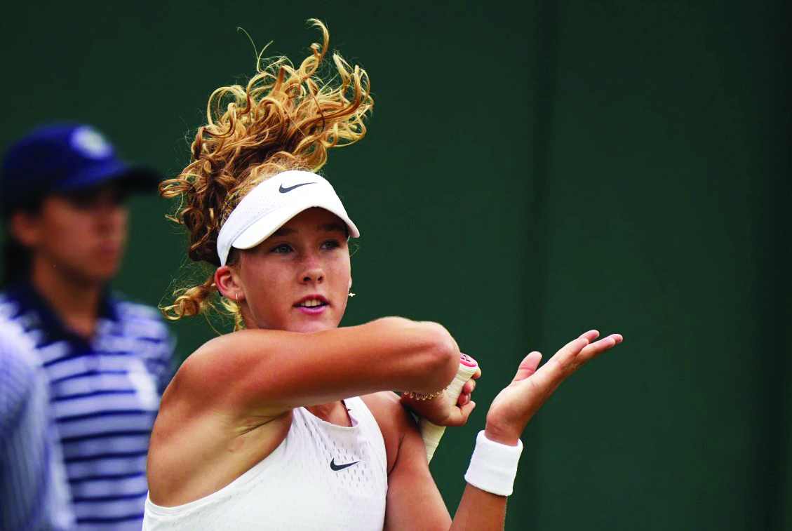 Russian teenager Mirra Andreeva reaches 4th round at Wimbledon