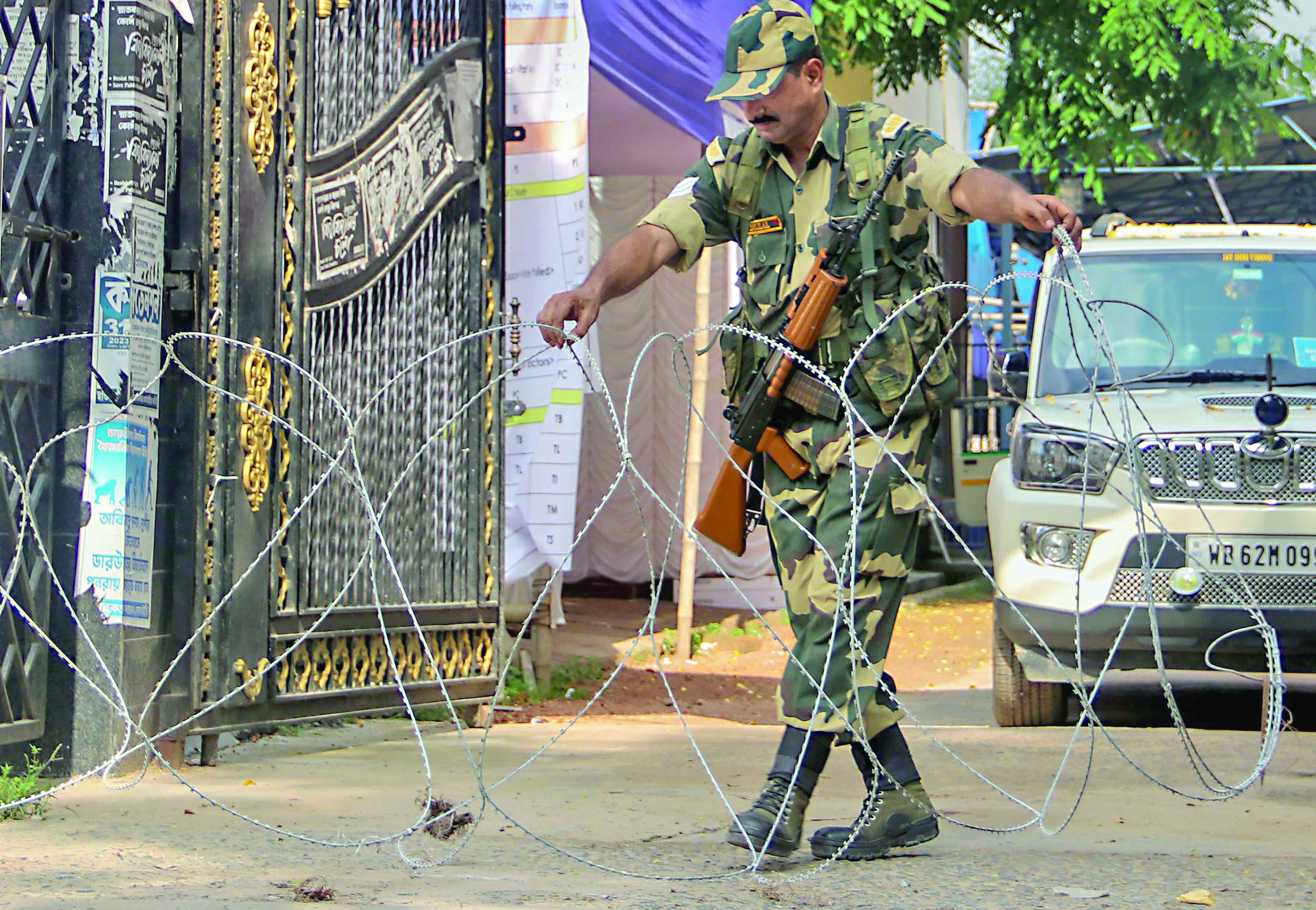 ‘Had no details of sensitive booths for deployment of Central forces’ ‘Had no details of sensitive booths for deployment of Central forces’